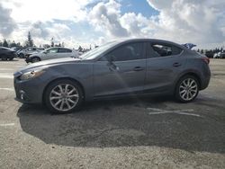 Salvage cars for sale at Rancho Cucamonga, CA auction: 2015 Mazda 3 Touring