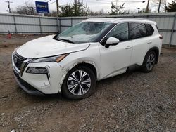 Salvage cars for sale at Hillsborough, NJ auction: 2021 Nissan Rogue SV