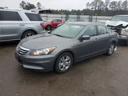 Salvage cars for sale at Harleyville, SC auction: 2012 Honda Accord LXP