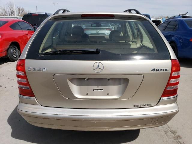 2003 Mercedes-Benz C 240 Sportwagon 4matic