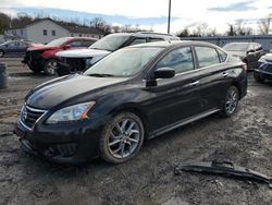 Salvage cars for sale from Copart York Haven, PA: 2013 Nissan Sentra S