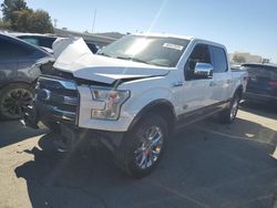 Salvage SUVs for sale at auction: 2015 Ford F150 Supercrew