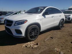 Mercedes-Benz salvage cars for sale: 2016 Mercedes-Benz GLE Coupe 450 4matic