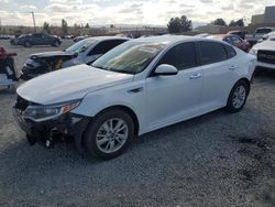 Salvage cars for sale at Mentone, CA auction: 2018 KIA Optima LX