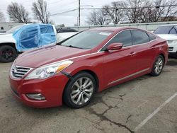 Salvage cars for sale from Copart Moraine, OH: 2013 Hyundai Azera