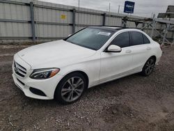 Salvage cars for sale from Copart Hueytown, AL: 2015 Mercedes-Benz C 300 4matic