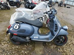 Vespa Motorcycle salvage cars for sale: 2022 Vespa Motorcycle