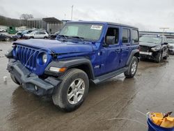 Jeep Wrangler salvage cars for sale: 2020 Jeep Wrangler Unlimited Sport