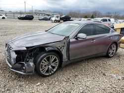 Infiniti salvage cars for sale: 2019 Infiniti Q50 Luxe