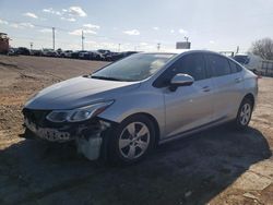 Salvage cars for sale at Oklahoma City, OK auction: 2016 Chevrolet Cruze LS