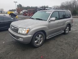 Salvage cars for sale from Copart East Granby, CT: 2007 Toyota Land Cruiser