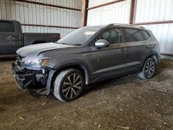 Salvage cars for sale from Copart Houston, TX: 2022 Volkswagen Taos SE