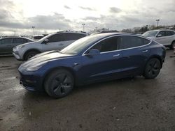 Salvage cars for sale at Indianapolis, IN auction: 2018 Tesla Model 3