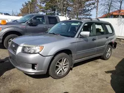 Salvage cars for sale at New Britain, CT auction: 2008 Subaru Forester Sports 2.5X