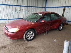 Salvage cars for sale from Copart Colorado Springs, CO: 2000 Ford Taurus SES