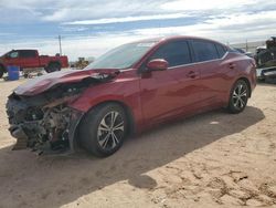 Salvage cars for sale at Andrews, TX auction: 2020 Nissan Sentra SV
