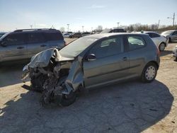 Salvage cars for sale at Indianapolis, IN auction: 2008 Volkswagen Rabbit