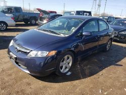 Salvage cars for sale at Elgin, IL auction: 2008 Honda Civic EXL