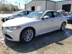 Salvage cars for sale at Savannah, GA auction: 2020 Alfa Romeo Giulia