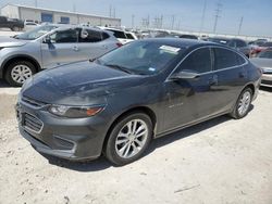 Salvage cars for sale at Haslet, TX auction: 2018 Chevrolet Malibu LT