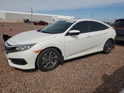 Honda Civic ex salvage cars for sale: 2017 Honda Civic EX