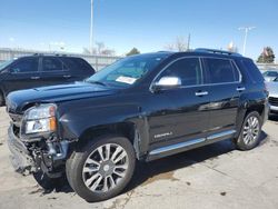 Vehiculos salvage en venta de Copart Littleton, CO: 2017 GMC Terrain Denali