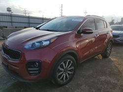 Salvage cars for sale at Chicago Heights, IL auction: 2019 KIA Sportage EX