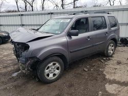Salvage cars for sale from Copart West Mifflin, PA: 2014 Honda Pilot LX