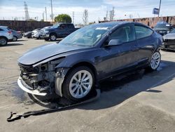 Salvage cars for sale from Copart Wilmington, CA: 2022 Tesla Model 3