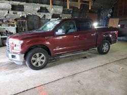 Salvage cars for sale from Copart Albany, NY: 2015 Ford F150 Supercrew