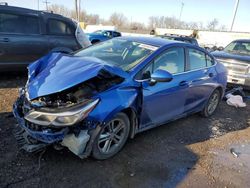 Salvage cars for sale at Columbus, OH auction: 2017 Chevrolet Cruze LT