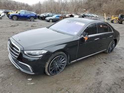 Salvage cars for sale at Marlboro, NY auction: 2022 Mercedes-Benz S 500 4matic