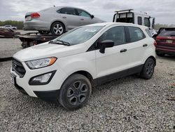 Ford Ecosport S salvage cars for sale: 2018 Ford Ecosport S