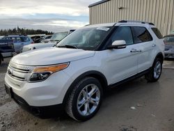 SUV salvage a la venta en subasta: 2015 Ford Explorer Limited