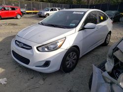 Salvage cars for sale at Waldorf, MD auction: 2017 Hyundai Accent SE