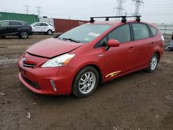 Toyota salvage cars for sale: 2013 Toyota Prius V