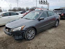Salvage cars for sale from Copart Columbus, OH: 2012 Honda Accord EXL