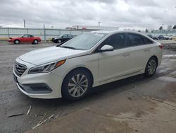 Salvage cars for sale from Copart Dyer, IN: 2017 Hyundai Sonata Sport