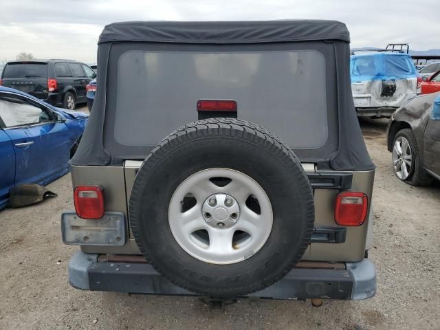 2005 Jeep Wrangler / TJ SE