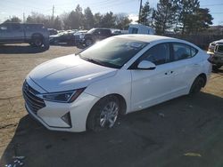 Hyundai Elantra salvage cars for sale: 2020 Hyundai Elantra SE