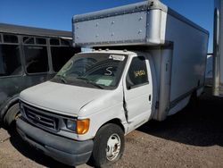 Ford salvage cars for sale: 2006 Ford Econoline E450 Super Duty Cutaway Van