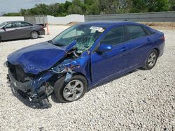 Salvage cars for sale at New Braunfels, TX auction: 2021 Hyundai Elantra SE