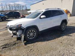 Vehiculos salvage en venta de Copart Spartanburg, SC: 2019 Jeep Cherokee Latitude Plus