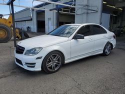 Salvage cars for sale from Copart Pasco, WA: 2014 Mercedes-Benz C 300 4matic