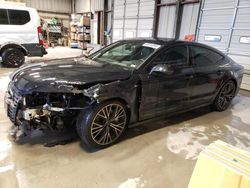 Salvage cars for sale at Rogersville, MO auction: 2017 Audi A7 Prestige