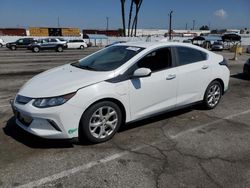 Chevrolet Volt salvage cars for sale: 2017 Chevrolet Volt Premier