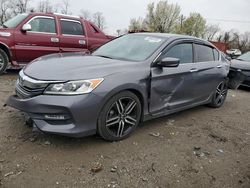 Honda salvage cars for sale: 2017 Honda Accord Sport Special Edition