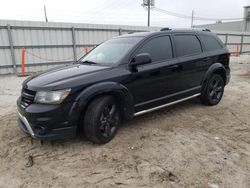 Salvage cars for sale from Copart Jacksonville, FL: 2018 Dodge Journey Crossroad