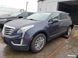 Salvage cars for sale at Chicago Heights, IL auction: 2018 Cadillac XT5 Luxury