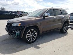 Jeep salvage cars for sale: 2018 Jeep Grand Cherokee Overland